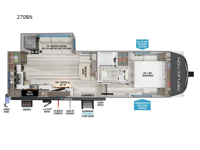 Reflection 150 Series 270BN Floorplan Image