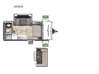 Puma Camping Edition 16DSCE Floorplan Image