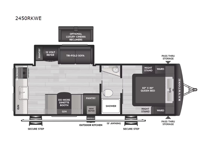 Passport Super Lite 2450RKWE Floorplan Image