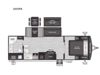 Passport Super Lite 2605RB Floorplan Image