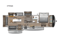 Pinnacle 37MDQS Floorplan Image