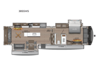 Pinnacle 38SSWS Floorplan Image