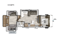 Salem 31KQBTS Floorplan Image
