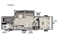 Salem T26DBUD Floorplan Image