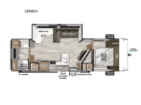 Salem 26RBSX Floorplan Image