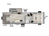 Salem T25RD Floorplan Image