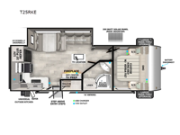 Salem T25RKE Floorplan Image