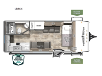 Puma Ultra Lite 18RKX Floorplan Image