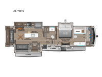 North Point 387FBTS Floorplan Image
