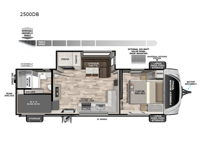 Vibe 2500DB Floorplan Image