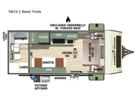 No Boundaries NB19.2 Beast Mode Floorplan Image