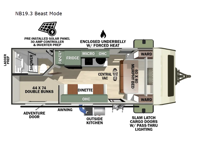 No Boundaries NB19.3 Beast Mode Floorplan Image