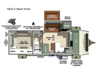 No Boundaries NB20.5 Beast Mode Floorplan Image