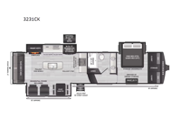 Montana 3231CK Floorplan Image