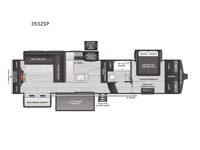 Montana 3532SP Floorplan Image
