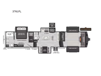 Montana 3761FL Floorplan Image