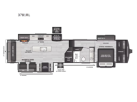 Montana 3781RL Floorplan Image