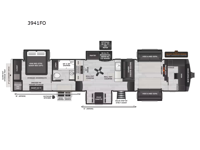 Montana 3941FO Floorplan Image