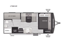 Passport Classic 170BHWE Floorplan Image
