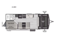 Passport Classic 214BH Floorplan Image