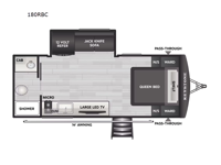 Passport Classic 180RBC Floorplan Image