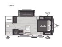 Passport Classic 184RB Floorplan Image