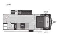Passport Classic 224RK Floorplan Image