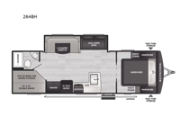 Passport Classic 264BH Floorplan Image