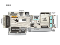 Sabre 32GKS Floorplan Image