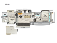 Sabre 36DBB Floorplan Image