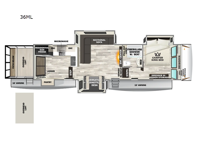 Sabre 36ML Floorplan Image