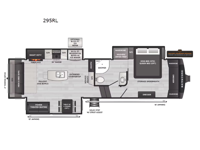 Montana High Country 295RL Floorplan Image