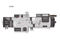 Montana High Country 351BH Floorplan Image