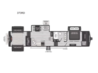 Montana High Country 373RD Floorplan Image