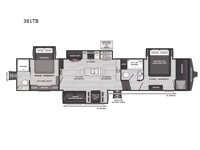 Montana High Country 381TB Floorplan Image