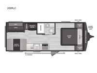 Springdale Classic 200RLC Floorplan Image