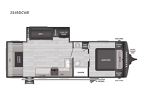 Springdale Classic 254RDCWE Floorplan Image