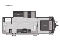 Springdale Classic 244RBCWE Floorplan Image