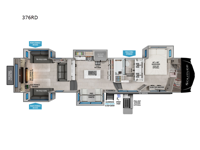 Solitude 376RD Floorplan Image