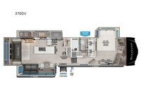 Solitude 370DV Floorplan Image