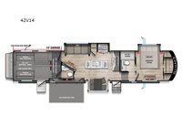 Valor 42V14 Floorplan Image