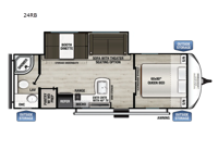 Northern Spirit SE 24RB Floorplan Image