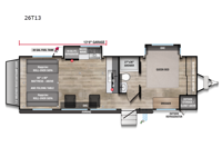 Valor All-Access 26T13 Floorplan Image