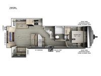 Flagstaff Super Lite 29SRL Floorplan Image