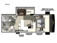 Avenger 25MKO Floorplan Image