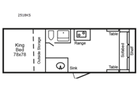 2518 Series 2518KS Floorplan Image