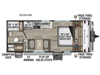 Stratus SR200VRB Floorplan Image