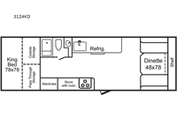 3124 Series 3124KD Floorplan Image