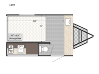 Sunray 139T Floorplan Image