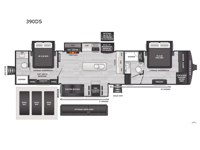 Alpine Avalanche Edition 390DS Floorplan Image